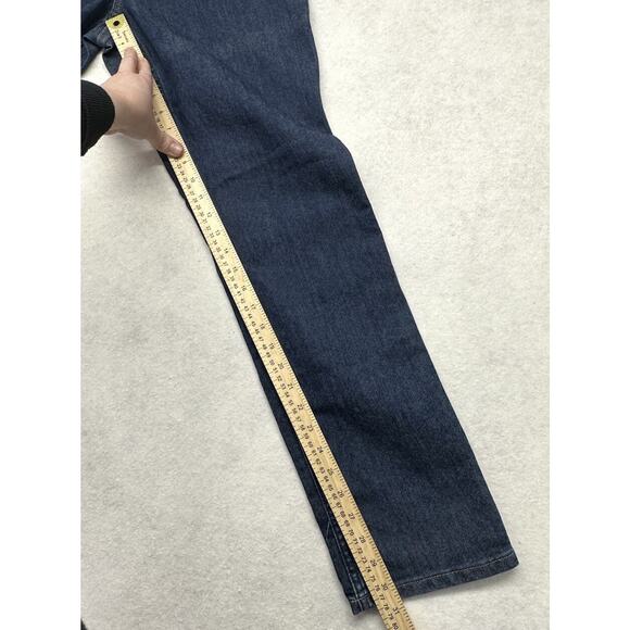 Carhartt Jeans Womens Size 8 Original Fit Straight Leg Blue Denim Ladies - Picture 5 of 9